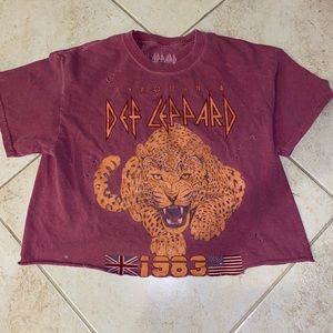 Vintage Def Leopard shirt